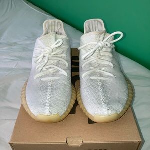 Yeezy V2 350 Cream White Unisex Sneakers